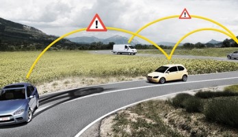 Intelligent cars alert each other to hazards
