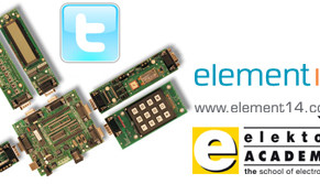 E-blocks go Twitter in next Elektor Academy/element14 webinar