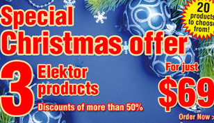 Reminder: Holiday Discounts at Elektor!