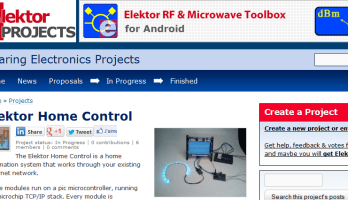 Home Automation on Elektor Projects