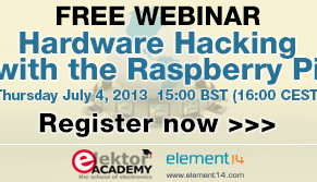 Join Our Hardware Hacking with the Raspberry Pi Webinar