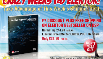 Summer Deal: Elektor Bestseller on DSP at a £7 Discount
