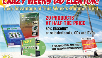 Summer Deal: 20 Elektor Bestsellers at Half the Price