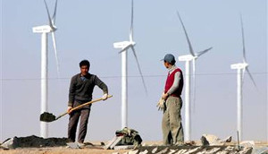Wind power goes mainstream – and feels China breathing down its neck