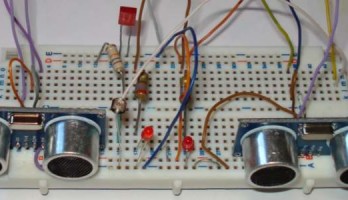 Build an ultrasound car parking aid