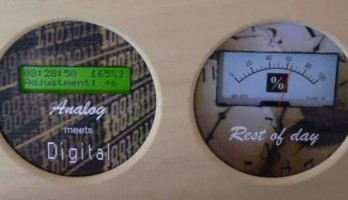 Build a What-Remains-of-the-Day clock