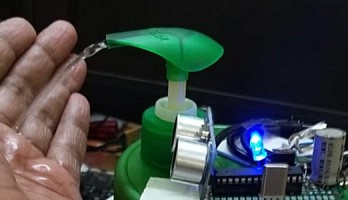 Build a Touchless Jumbo Hand Sanitizer from Salvaged Parts