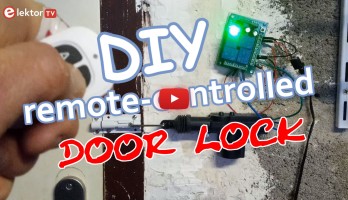 Easy-to-build Remote-Controlled Door Lock