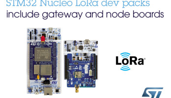 The LoRa development pack from STM. Image: STM