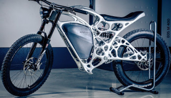 World’s first 3D printed electric motorbike