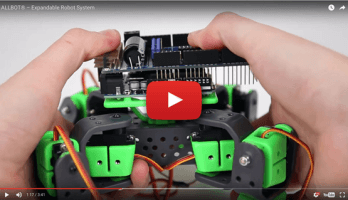 AllBot: Arduino-powered four-legged robot