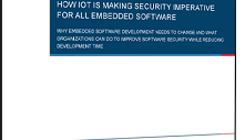 Free white paper: How IoT is Making Security Imperative for All Embedded Software