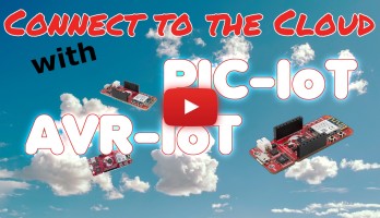 Enter the Cloud with PIC and AVR IoT Boards
