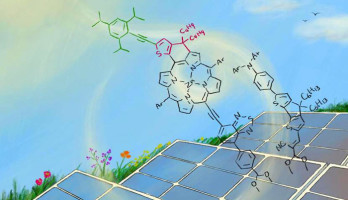 New molecular dye improves the efficiency of dye-sensitized solar cells. Image: Izumi Mindy Takamiya / University of Kyoto.
