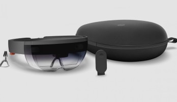 Microsoft Hololens package as seen with non-VR glasses