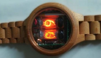 So retro and oh so stylish: build a wooden Nixie watch