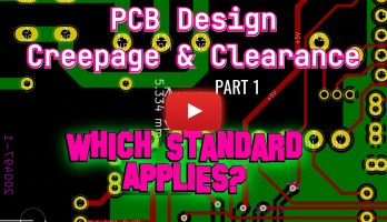 PCB Clearance and Creepage Distances (Part 1): Which Standard Applies?