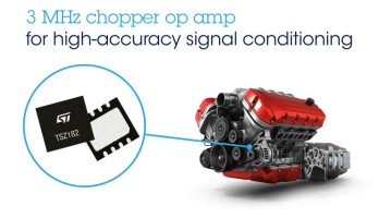Chopper op-amp has excellent speed/power consumption ratio