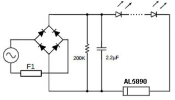 2-pin constant-current regulator handles up to 400 V