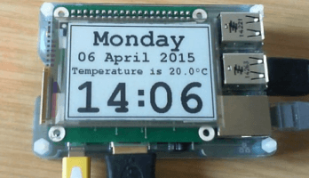 Neat E-ink HAT for RPi