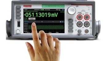 Keithley 7½ digit touch screen DVM