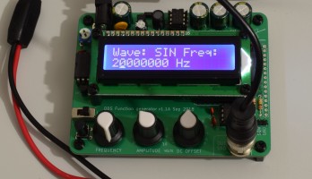 Review: Pulsar Labs Open Source Function Generator DIY Kit