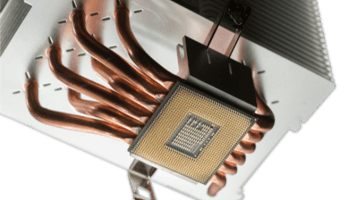 Typical big sized cooling for high power density components