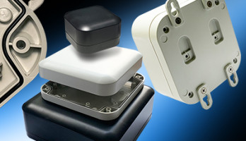 Hammond introduces the stylish new 1557 IP68 wall mount/desktop plastic enclosure family