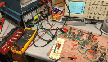 Electronics Workspace: A Biology Professor’s Electronics Den