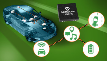 Single-pair Ethernet PHY Offers the Industry’s Leading Ultra-low  TC10-compliant Sleep Current