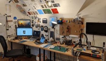 An Innovator's Workspace for Electrical Engineering, Video Production, and Fun