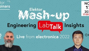 Elektor Mashup: Join Elektor Engineers and Arduino Co-Founder David Cuartielles for a Livestream (Nov 17, 17:00 Munich)