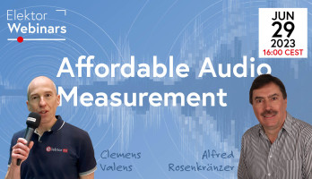 Webinar: Affordable Audio Measurements (June 29)