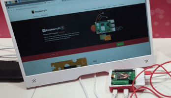 Raspberry Pi Monitor Unveiled
