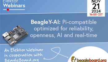 Webinar: BeagleY-AI: Pi-Compatible Optimized for Reliability, Openness, AI and Real-time