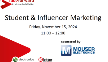 Student & Influencer Marketing Forum: Live from electronica 2024