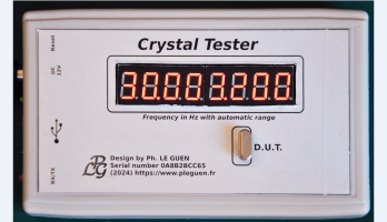 Build a DIY Stand-Alone Crystal Tester
