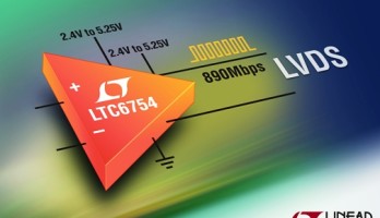 890 Mbps toggle rate with differential outputs from a single rail supply 