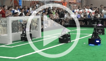 RoboCup 2015 Mid Size League Finals: Tech United (the Netherlands) vs. Water (China)