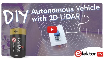 DIY Autonomous Vehicle with 2D LiDAR