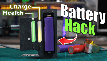 Lithium Battery Monitor with SoC and SoH Display