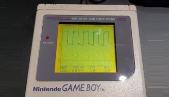 Build a GameBoy Digital Sampling Oscilloscope 