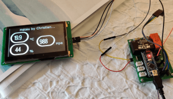 Build an Arduino Barometer with BME280 and DWIN Display