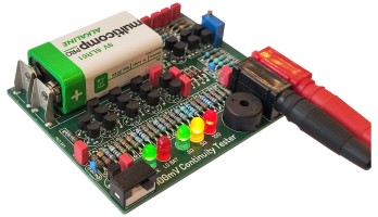 100mV Continuity Tester with Low Voltage Detection and Audio Alerts