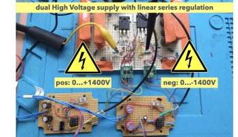 Efficient High Voltage Supply Using Modern HV Components