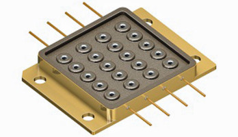 Modul mit 20 blauen Lasern von Osram