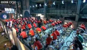 Stromproduktion mit Muskelkraft: Ein Experiment der BBC