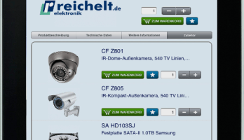 iPhone-/iPad-App von Reichelt