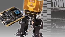 Zweibeiniger Roboter als Kit + BASIC