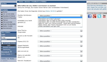 Online-Leserumfrage: Bewerten Sie die Artikel des Juni-Heftes!